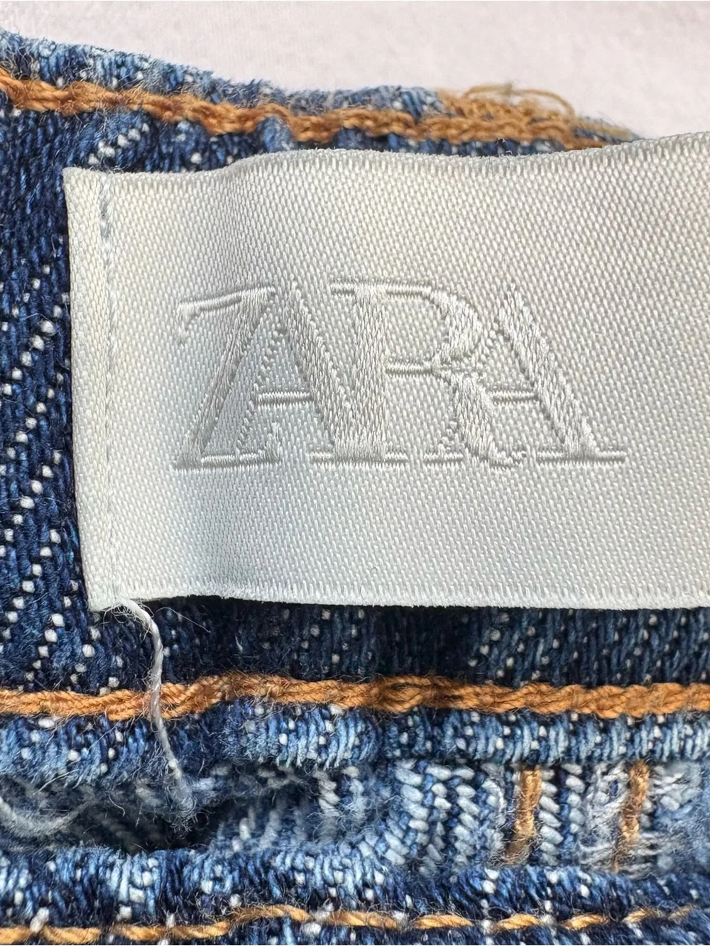 ZARA Loose Fit Denim Bermuda Shorts Jorts 13-14Y